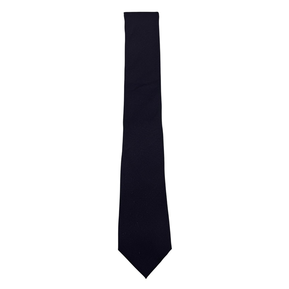 Express Mens Navy Blue Solid Textured Necktie Formal Business Dress Tie 29424290